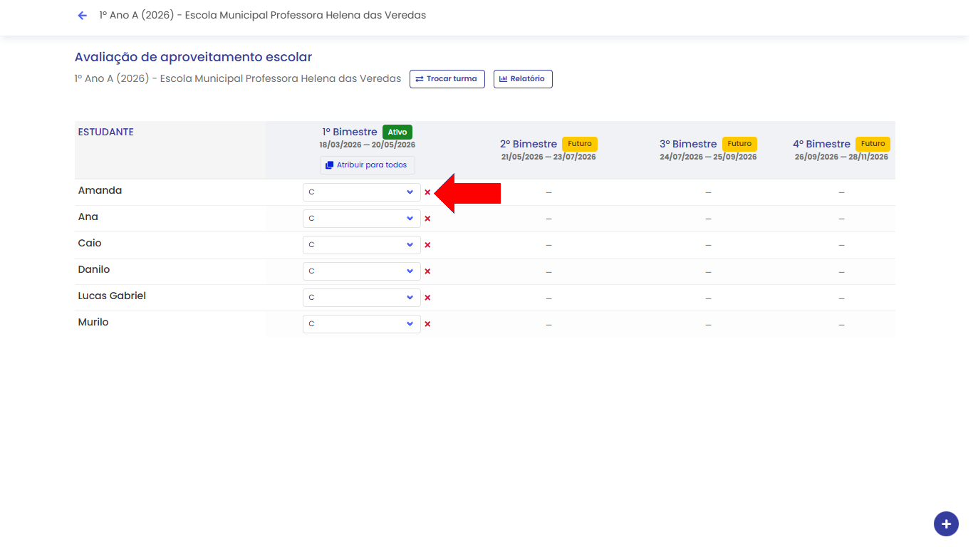 Remover nota